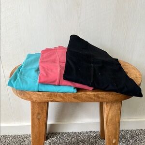 Victoria's Secret Stylish Blue and Black Leggings